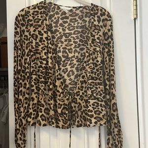 Animal Print Top